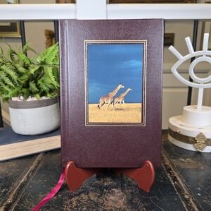 Enduring Treasures: Nat'l Parks of the World DELUXE Book | Safari Giraffe Photo